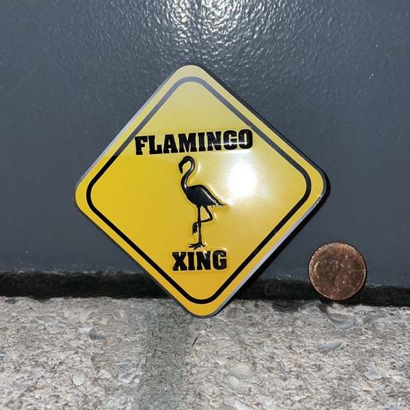 Flamingo Xing small magnet - Picture 3 of 4